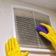 cleaning an air vent